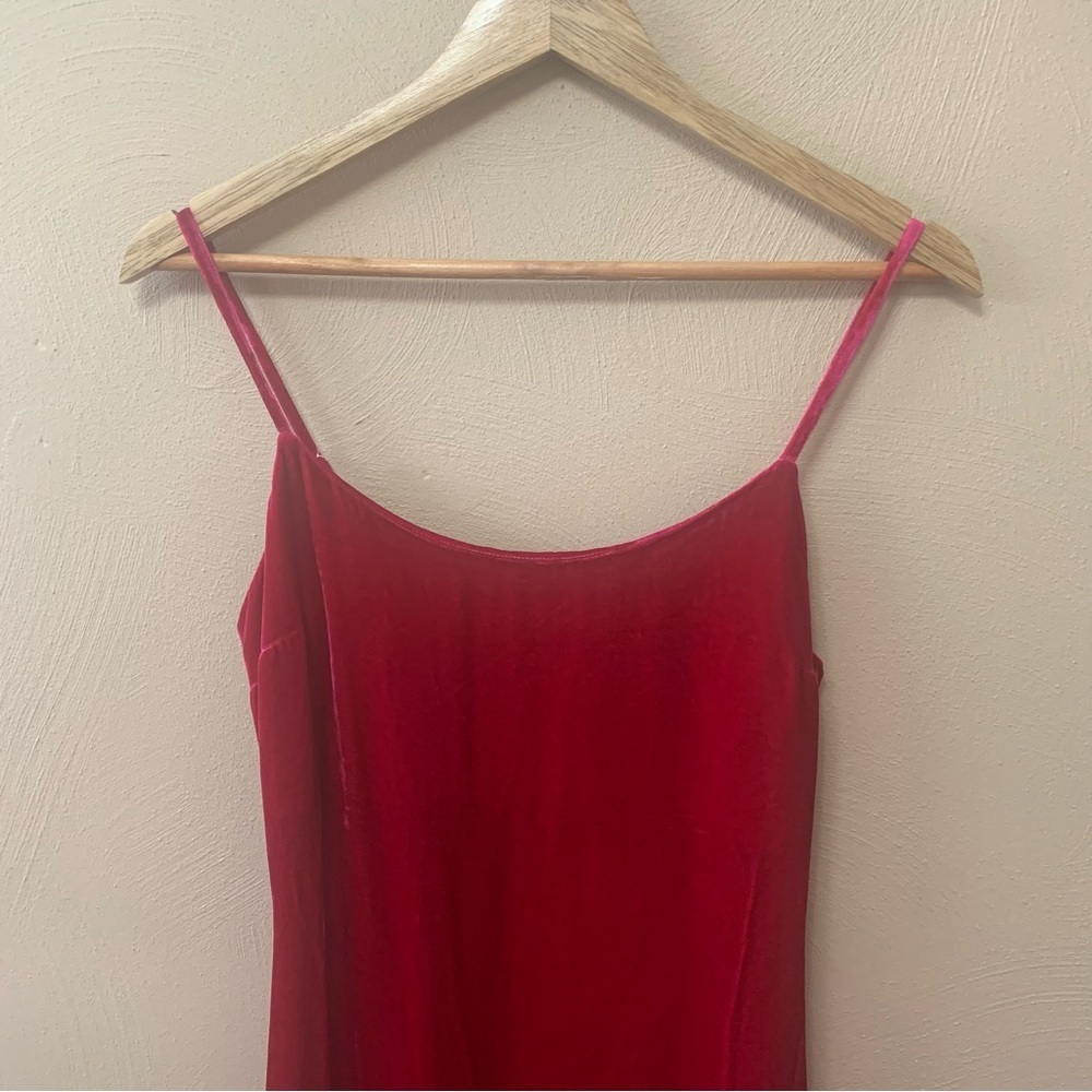 Reformation Winola Dress in Rhubarb Velvet Size XS NWT New - Picture 5 of 13
